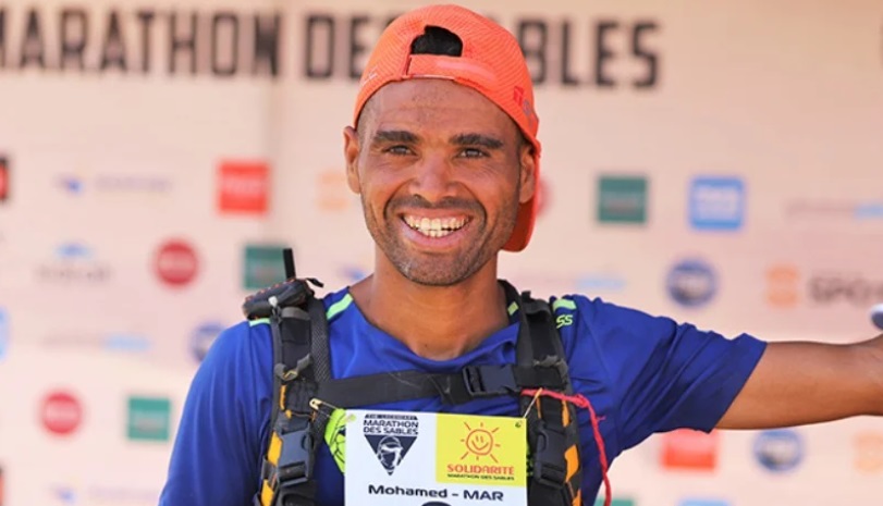 Photo du vainqueur du marathon des sables