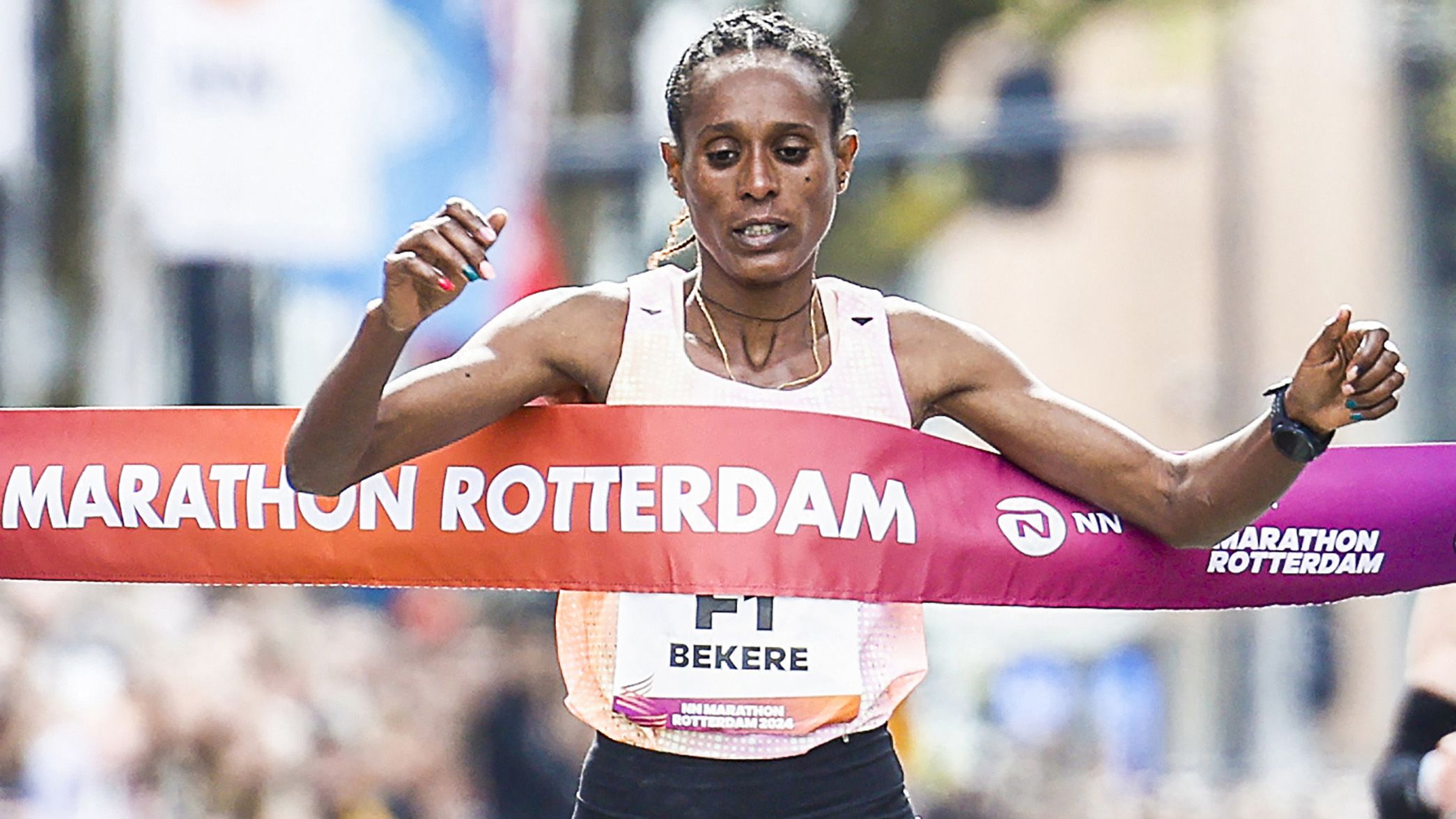 Ashete Bekere remporte le marathon de Rotterdam