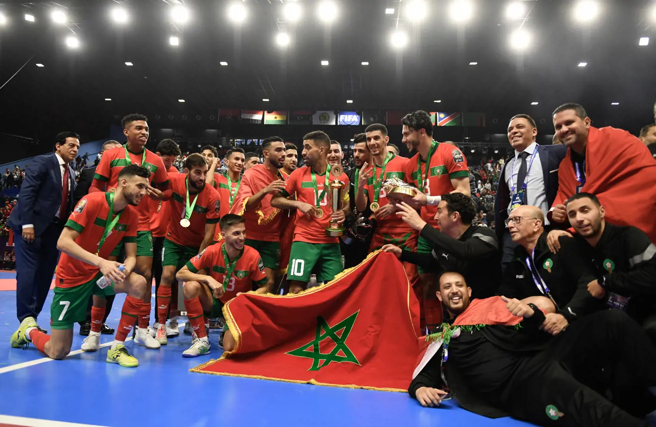 Maroc champion d'Afrique de Futsal