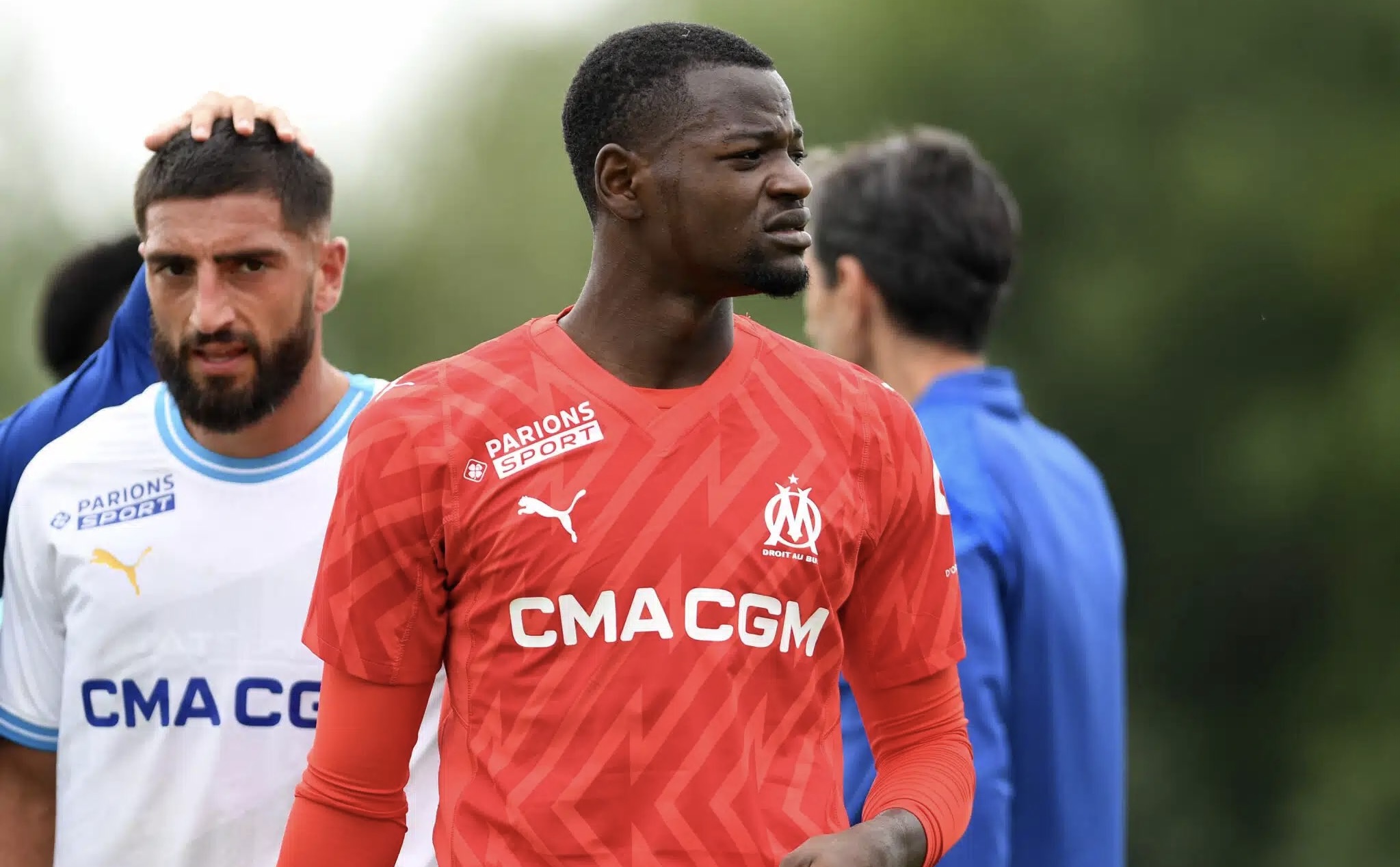 Simon Ngapandouetnbu, gardien de but de l'Olympique de Marseille