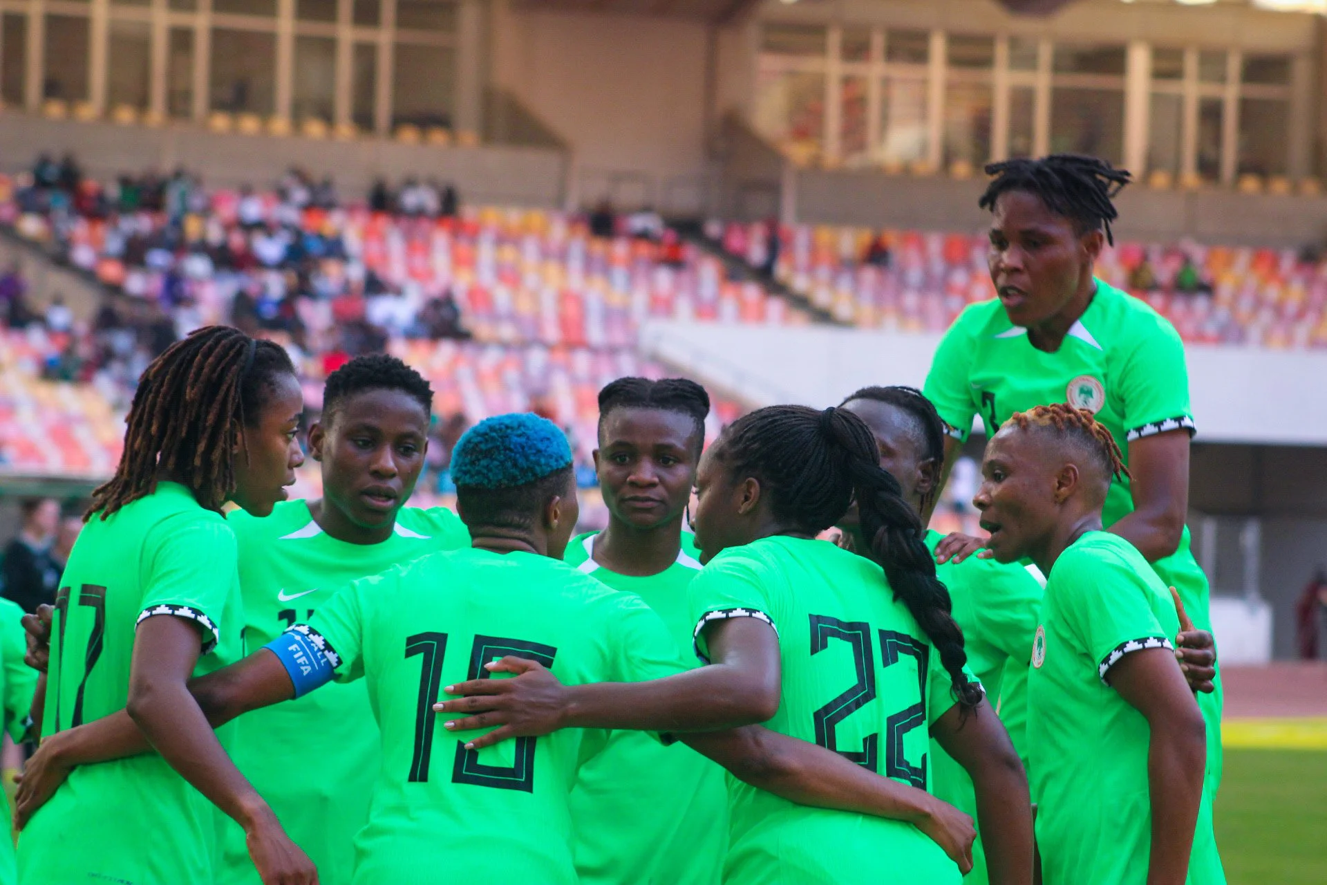 Joueuses de l'équipe nationale du Nigeria