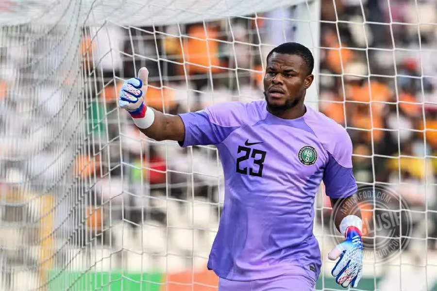 Stanley Nwabali, goalkeeper of the Super Eagles