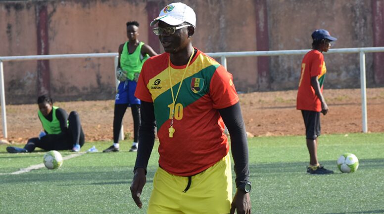 Sékou Tidiane Kaba - entraîneur de l'équipe féminine guinéenne