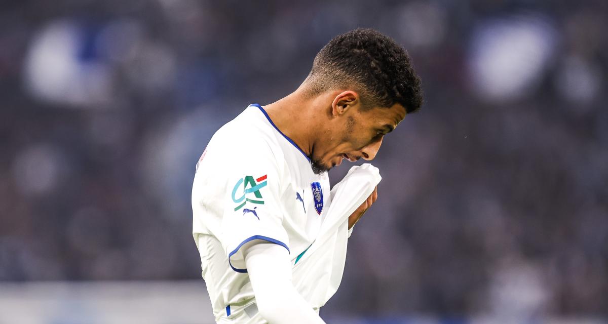 Azzedine Ounahi during a match for Olympique de Marseille