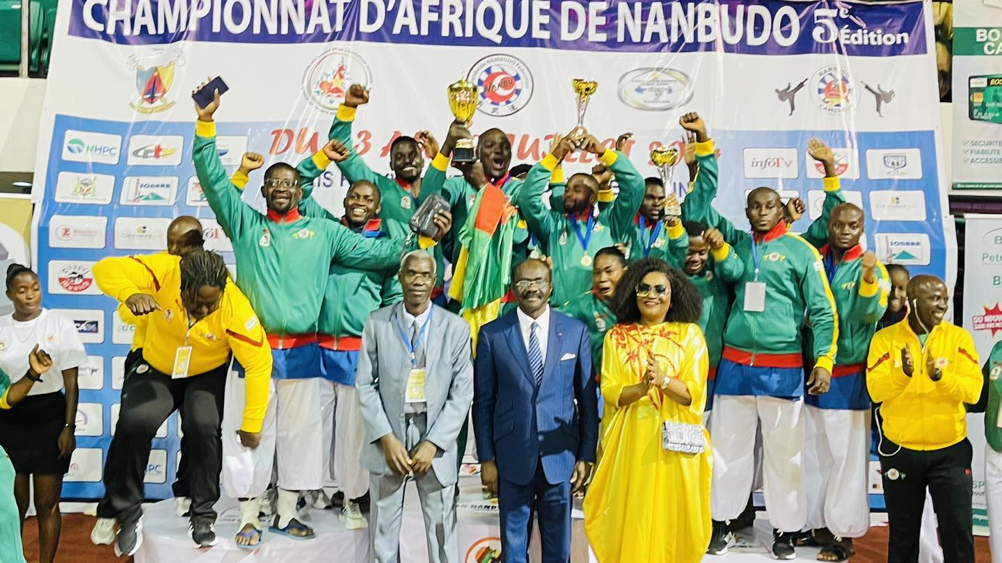 Cérémonie de clôture du Championnat d'Afrique de Nanbudo au Cameroun