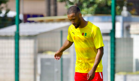 Rayane Doucouré blessé lors de l'entraînement