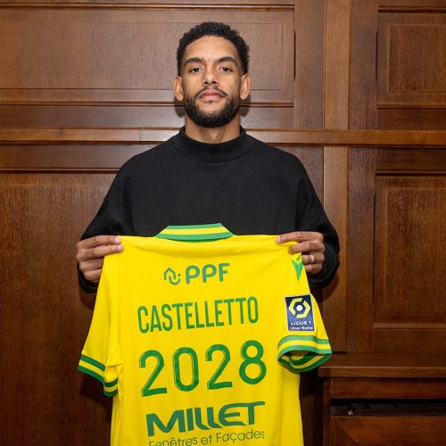 Jean-Charles Castelletto prolonge son contrat avec le FC Nantes