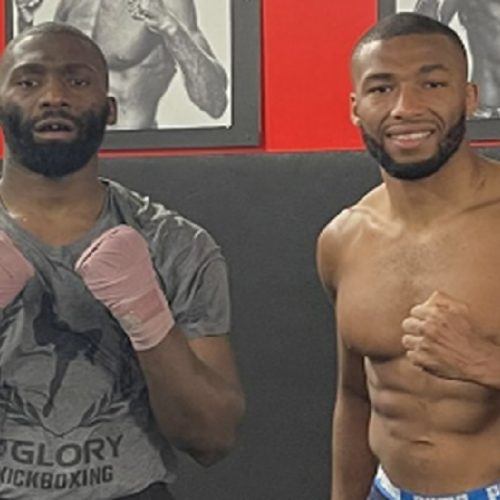 Cédric Doumbé s’entraîne avec Salahdine Parnasse, un talent prometteur du MMA