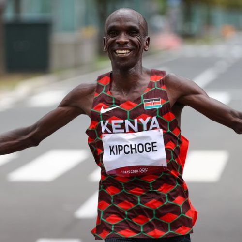 Eliud Kipchoge vise la médaille d’or au Marathon aux JO de Paris 2024