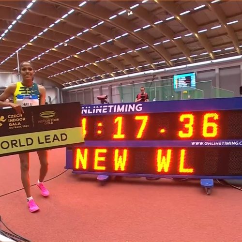 Freweyni Hailu remporte le Mile au meeting d’Ostrava