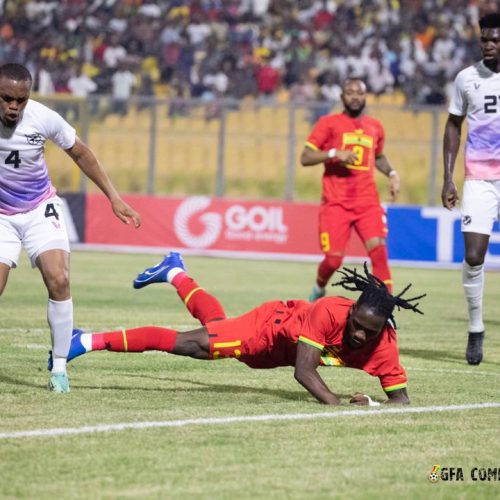 Match nul entre le Ghana et la Namibie en préparation de la CAN