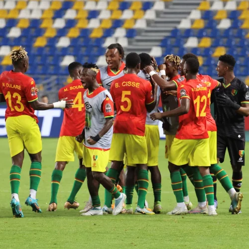 Match amical entre la Guinée et les Etats-Unis en Espagne