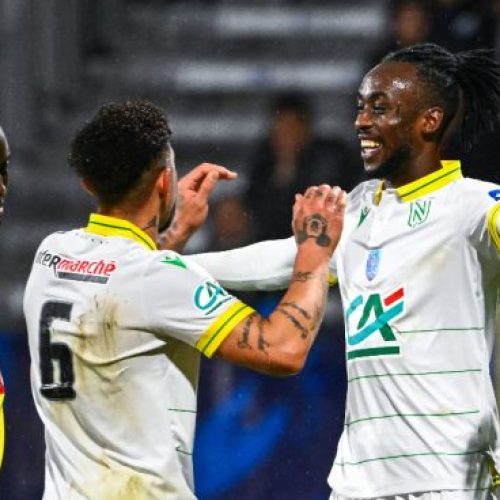 Tino Kadewere marque un doublé lors de ses débuts avec le FC Nantes