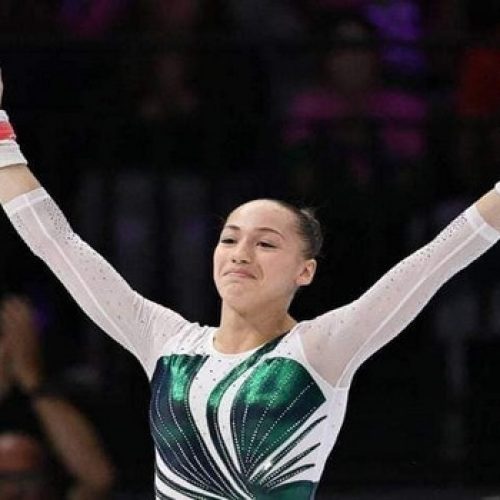Kaylia Némour brille à la Coupe du monde de gymnastique