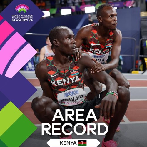 Kenya Sets New African Record in 4x400m Relay at Indoor Athletics World Championships