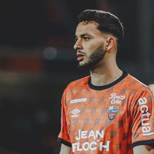 Tunisian Defender Montassar Talbi Injured in Lorient’s Victory