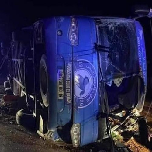 Tragédie en Algérie : Accident de bus du Mouloudia d’El Bayadh