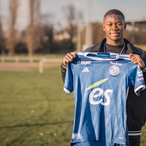 Patrick Ouotro signe au Racing Club de Strasbourg