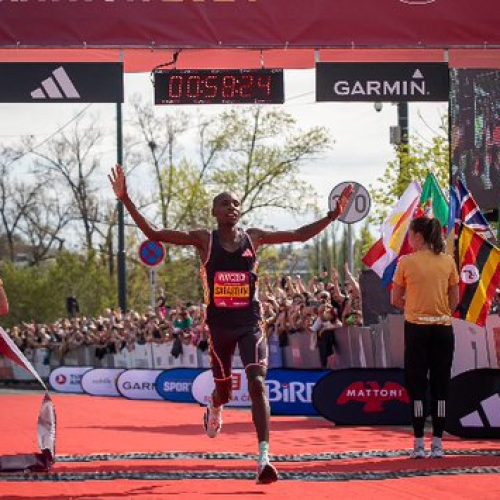 Sabastian Sawe sets new record at Prague Half Marathon