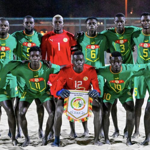 Le Sénégal fait ses débuts à la Coupe du monde de beach soccer 2024