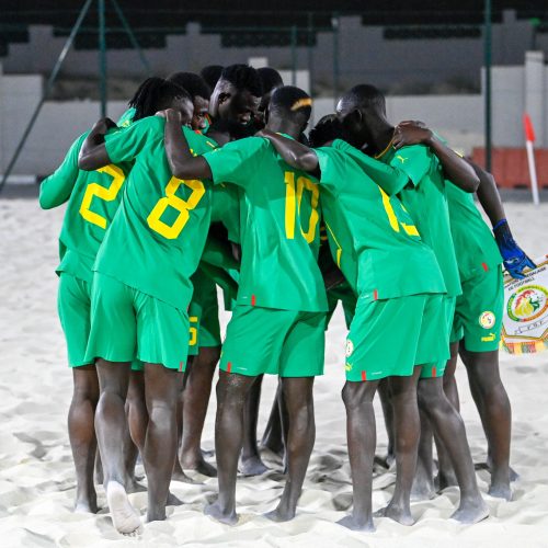 Le Sénégal se prépare pour la Coupe du monde de Beach Soccer