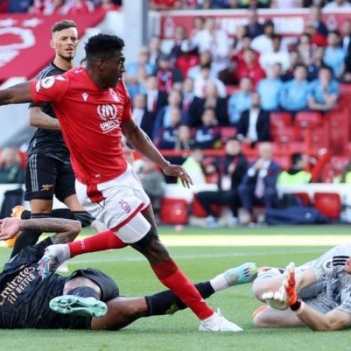 Taiwo Awoniyi en tête du classement de conversion des tirs en but de la Premier League