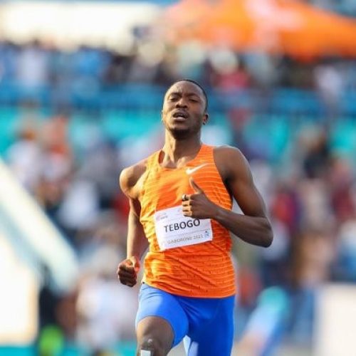 Tebogo Letsile remporte le 200 m du Grand Prix III de Pretoria