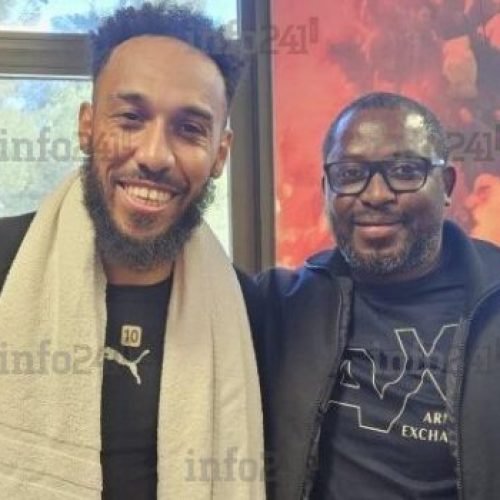 Thierry Mouyouma rencontre Pierre-Emerick Aubameyang pour discuter de l’avenir des Panthères