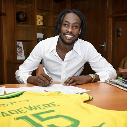 Tino Kadewere rejoint le FC Nantes depuis l’Olympique Lyonnais