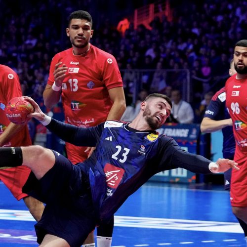 La Tunisie s’incline face à la France dans le tournoi de handball